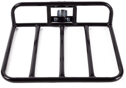Benson Fietsvoordrager - zwart - metaal - 40 x 38 x 12 cm - fietsendrager voorop de fiets
