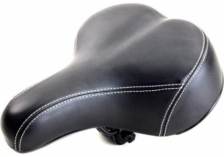 Benson Fietszadel comfort zwart met vering - Fietszadels