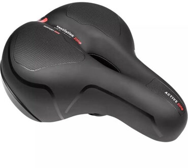 Benson Fietszadel - comfortabel met ventilatie gat - universeel zadel