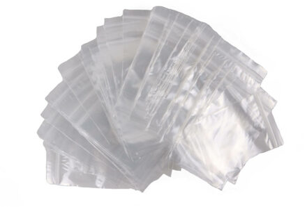 Benson Gripzakjes/verpakkingszakjes - 200x - transparant - 50 x 76 mm/5 x 7,6 cm - hersluitbaar