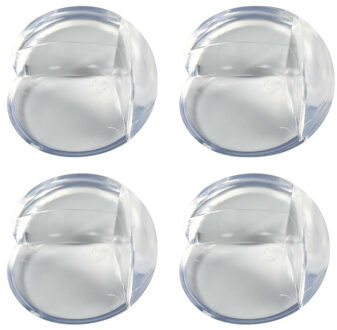 Benson Hoekbeschermers - 4x - rond - transparant - baby veiligheid - tafel hoekbescherming