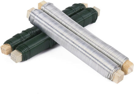 Benson IJzerdraad - 4 delig - 0.7 mm x 30 m - geplastificeerd - verzinkt staal - binddraad