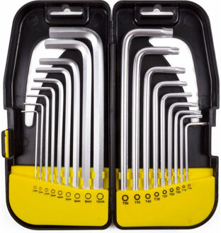 Benson Inbus- en Torx sleutelset - 18-delig - inbussleutels