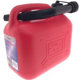 Benson Jerrycan met vloeistofindicator 5 liter rood - Action products