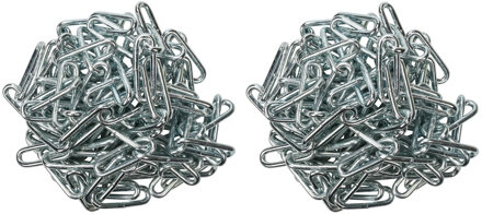 Benson Ketting / voetkettingen / kettingschakels - 2x - staal - 3 m - 6 mm
