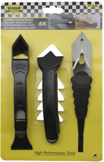 Benson Kitvoegset - spatels en reparatie kit voor voegen - 8-delig