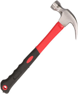 Benson Klauwhamer - rood/zwart - 450 gram - metalen kop - antislip handvat