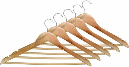 Benson Kledinghangers - 10x - hout - 45 x 24 cm
