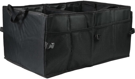 Benson Kofferbak Organizer - zwart - nylon - inklapbaar - waterdicht - met vakken en netten