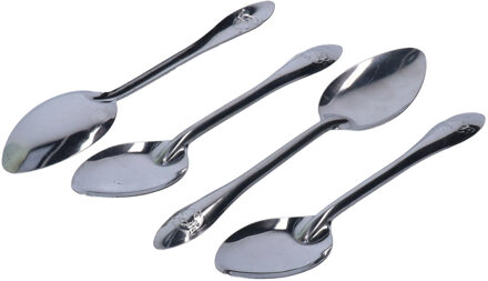 Benson Koffielepels/theelepels - 8x - RVS - 15 cm