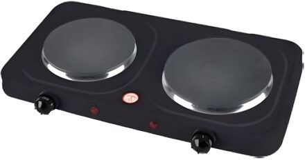 Benson Kookplaat elektrisch - 2 pit - 46 cm - camping kooktoestel