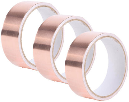 Benson Kopertape - 3x - zelfklevend - tegen slakken en mieren - 3 x 410 cm - slakkentape