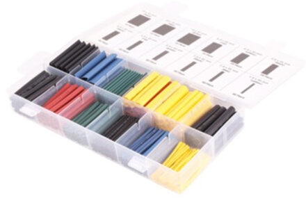 Benson Krimpkousen set 280-delig multi gekleurd 1/2/3/4/5/6/8/10 mm