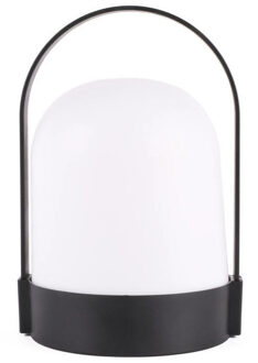 Benson Led lamp - draagbaar - wit - kunststof - 13 x 22 cm - warm licht