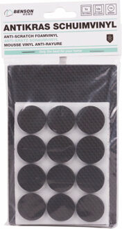 Benson Meubelvilt - 25 delig - stoelpoten - kunststof - grijs - meubelbeschermers