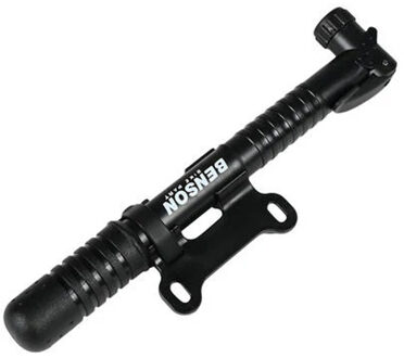 Benson Mini Fietspomp - incl. accessoires - 23 cm - Fietspompen