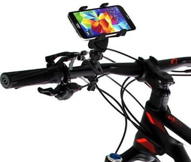 Benson Mobiele telefoon/smartphone standaard voor op de fiets - Telefoniehouder