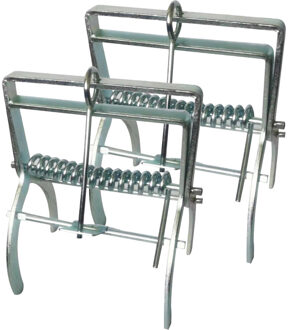 Benson Mollenklem - 6x - metaal - 13 x 10 x 7 cm - mollenval / mollenvanger