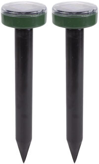 Benson Mollenverjager - 2x - 25 x 6 cm - diervriendelijk alternatief - Mollenklem - mollen klemmen - mollen