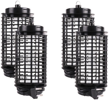 Benson Muggenlamp - 4x - UV-LED - 10 x 22 cm - insectenlamp - 40 m bereik