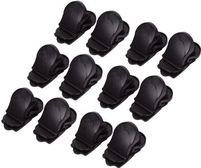 Benson Muizenval - 12x - zwart - kunststof - 90 x 45 mm - met veermechanisme - rattenval