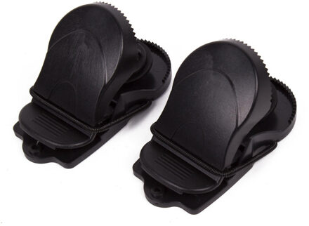 Benson Muizenval - 2x - zwart - kunststof - 90 x 45 mm - met veermechanisme - rattenval