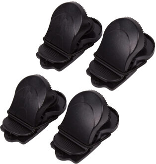 Benson Muizenval - 4x - zwart - kunststof - 90 x 45 mm - met veermechanisme - rattenval