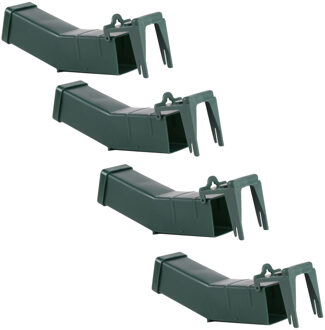 Benson Muizenval diervriendelijk - 4x - kunststof - 16,5 cm - levend vangen