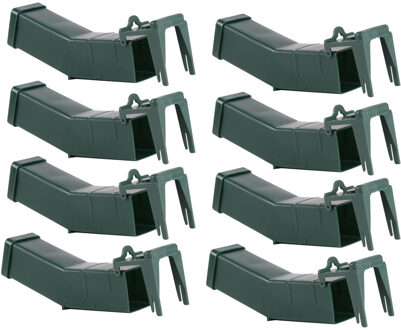 Benson Muizenval diervriendelijk - 8x - kunststof - 16,5 cm - levend vangen