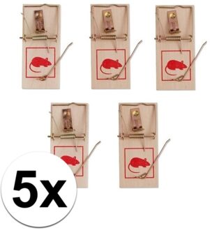 Benson Muizenval / muizenklem 5 stuks