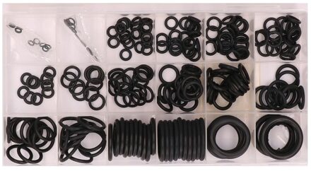 Benson O-ringen - 225x delig - rubberen ringen - afsluitringen