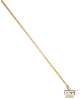 Benson Onkruid borstel / voegen krabber - messing - 3 rijen - met steel en schraper - 150 cm