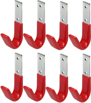 Benson ophanghaak - 8x stuks - gereedschapshaak - metaal - schuur / werkplaats