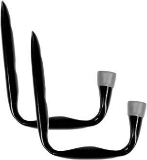 Benson ophanghaak Jumbo - 2x - 24 x 17 cm - staal - corrosiebestendige afwerking - werkplaats