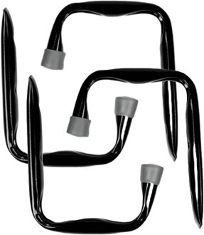 Benson ophanghaak Jumbo - 4x stuks - gereedschapshaak - metaal - schuur / werkplaats