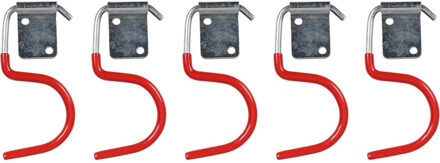 Benson ophanghaken S - 5x stuks - gereedschapshaak - metaal - schuur / werkplaats