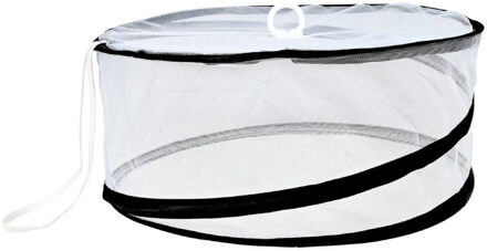 Benson Opvouwbare Foodcover - Rond - 37 x 15,5 cm - Vliegenkap en Voedselbescherming