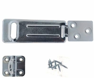 Benson Overslag slot - voor kist - staal - 120 x 42 mm