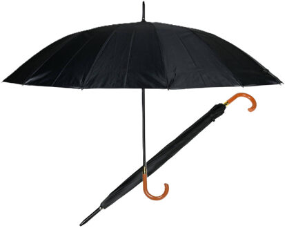 Benson Paraplu - 2x - groot formaat - opvouwbaar - windbestendig - willekeurige kleur