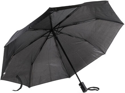 Benson Paraplu - compact - zwart - automatisch - mini paraplu - D95 cm