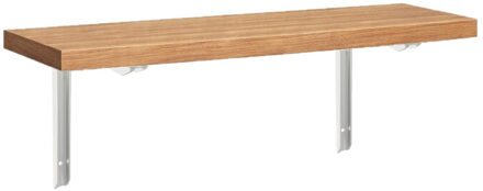 Benson Plankdragers / steun - 2x - aluminium - zilver - H200 x B150 mm - max gewicht 60 kg