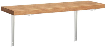 Benson Plankdragers / steun - 2x - aluminium - zilver - H300 x B200 mm - max gewicht 30 kg