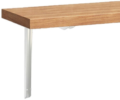 Benson Plankdragers / steun - aluminium - zilver - H350 x B200 mm - max gewicht 45 kg