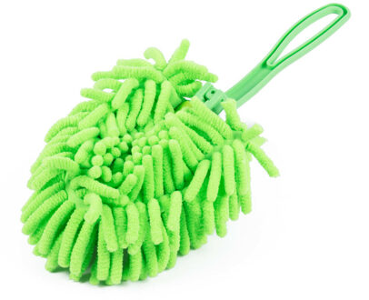 Benson Plumeau/duster - microvezel - 29 cm - machine wasbaar - kunststof steel - ophang lus