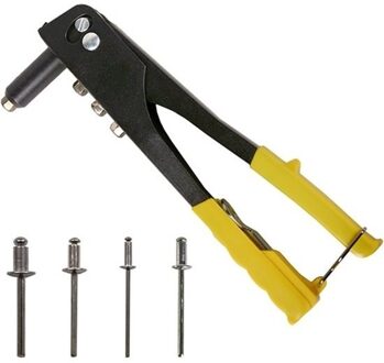 Benson Popnageltang set - incl. 60x popnagels - met moersleutel Multi