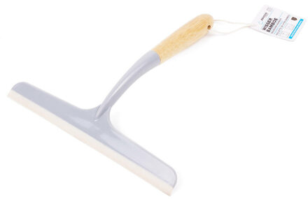 Benson Raamtrekker/wisser - bamboe handvat - douchewisser - naturel - 24 cm