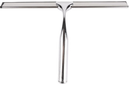 Benson Raamtrekker/wisser - RVS - incl. wandmontage materiaal - zilver - 25 cm