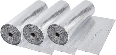 Benson Radiatorfolie - 3x - 250 x 45 cm - aluminium - energiebesparende isolatiefolie