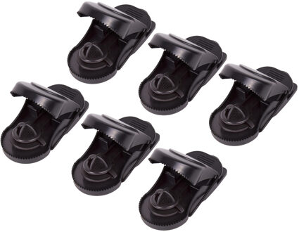 Benson Rattenval - 6x - zwart - kunststof - 140 x 70 mm - met veermechanisme