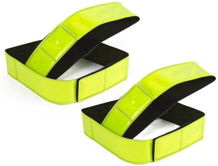 Benson reflectiebandjes - 4x - voor arm of tas - hardlopen / fietsen - verkeersveiligheid